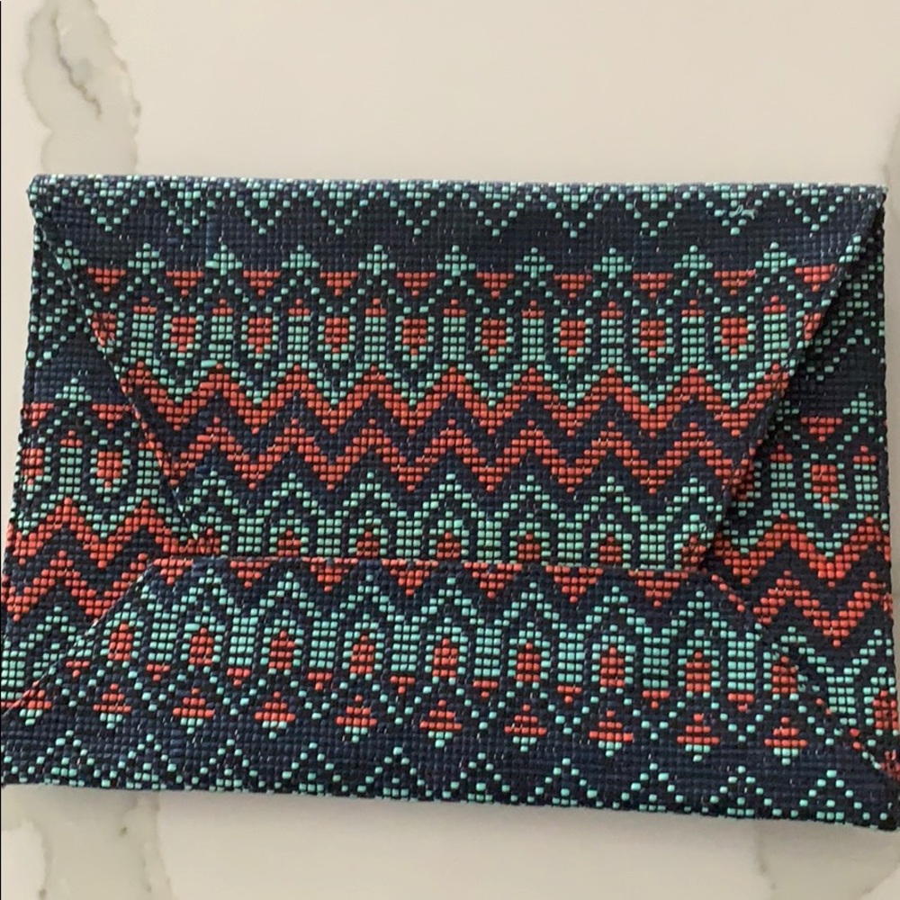 Italian envelope clutch